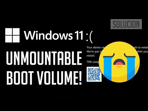 Solución al Error UNMOUNTABLE_BOOT_VOLUME en Windows 11 -「3 Soluciones!」2025