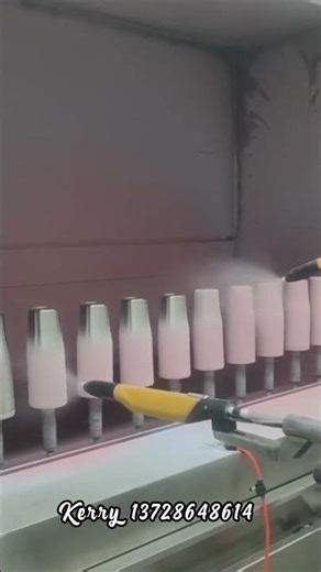 Automatic Powder Coating Line for Stainless Steel Bottle