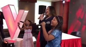 Grand Winners Lyca and Elha singing with Coach Sharon. #TVK3CoachSharon | The Voice Kids Philippines