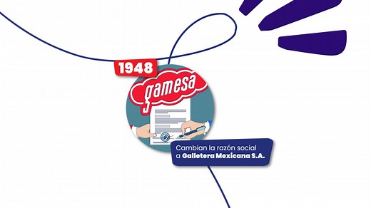 🍪 🇲🇽 Con cinco plantas dedicadas exclusivamente a la producción de galleta, un Centro de Innovación y más de 100 años de historia, Gamesa MX es una marca orgullosamente mexicana que se ha distinguido por mantenerse a la vanguardia, invirtiendo en tecnología y programas de sustentabilidad. ¡Gracias por formar parte de esta historia! | PepsiCo México