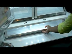 GE Cafe Stainless Steel French-Door Counter-Depth Refrigerator CYE23TSDSS