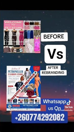 BEFORE vs AFTER Business Flyer Design 😱 #creativehub #graphicdesign #flyerdesign