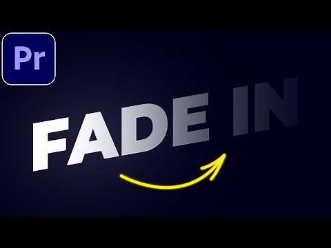 Text Fade Animation Tutorial in Premiere Pro | Cinematic Text Fade | Text Reveal Tutorial