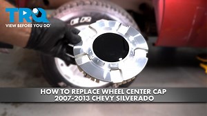 How to Replace Wheel Center Cap 2007-2013 Chevy Silverado
