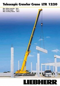 Liebherr LTR 1220 Load Chart PDF | Specs, Capacity & Download