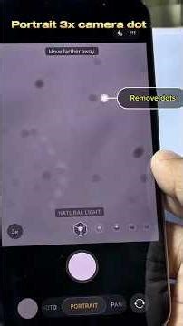 iphone camera dot problem solution #iphone #shortvideo