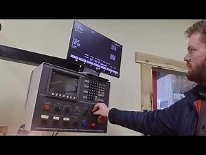 Loading Program onto Dynapath 500 Bed Mill from flopyy disk with Delta CNC Autocon Hurco 10 Control