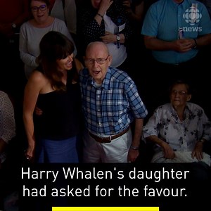 130K views · 54 reactions | The cast of the hit musical Come From Away sang a 98-year-old Newfoundlander Happy Birthday at the end of their Father's Day performance in Toronto. More: www.cbc.ca/1.4710264 | CBC Toronto | Facebook