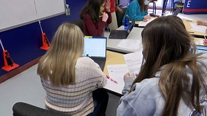 Girls get hands on STEM experience, compete in Raytheon cyber challenge