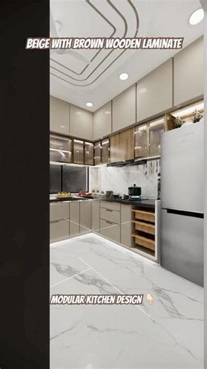 Enscape Realistic Walkthrough 🎥 Design #modularkitchen #walkthrough #animation #design #interior