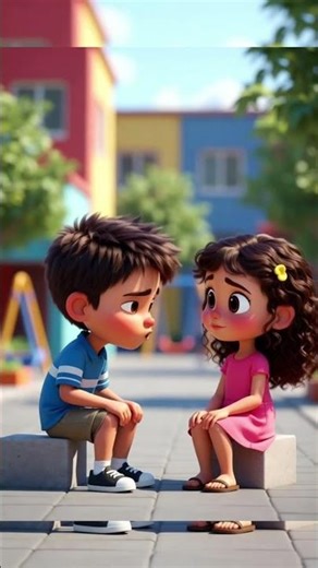 Two kids. One deep conversation. Zero lies told. 😭😂Wait till the end…