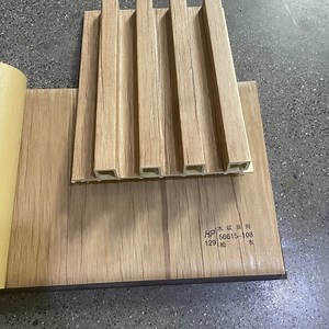 [Hot Item] Waterproof Wood Plastic Composite Wall Panel WPC PVC Cladding Boards Interior Exterior Fluted Wall Panels Solid