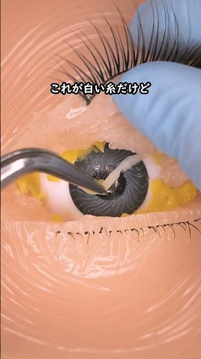 【共感率99.9％】女の子にしか分からない👩目から出る白い糸🌈ASMR