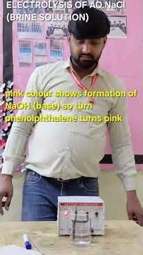 Redox//electrolysis//preparation of NaOH//caustic soda //hydrogen gas// Chlorine gas // chemistry