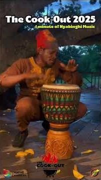 The Cook-Out Artist Residency x Know Label Studios: 1 minute of Nyabinghi Drumming