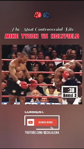 Mike Tyson Biting Evander Holyfield’s Ear — The Most Controversial Moment in Boxing History