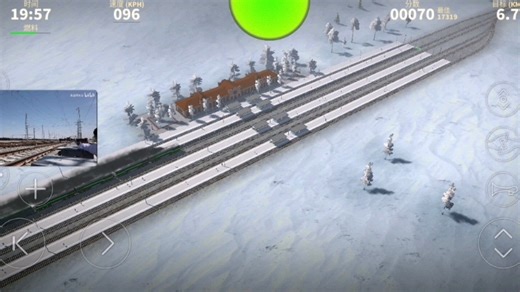 电动火车模拟器：NJ2货列快速行驶