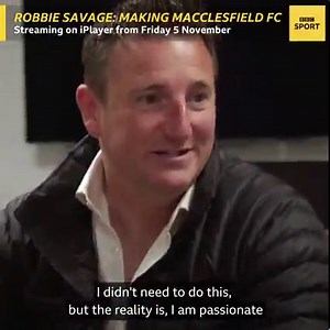 A former Premier League star, a local businessman, and the rebuilding of a bankrupt club. This is the story of Macclesfield FC. 📺📱 Robbie Savage: Making Macclesfield FC | Streaming on @bbciplayer from Friday | Match of the Day