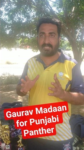 Gaurav Madaan for Punjabi Panther Captain Sabby | Re united vs Punjabi Panther|