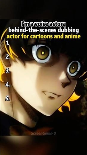I’m a voice actor a behind-the-scenes dubbing actor for cartoons and anime.#VoiceActor #VoiceActing
