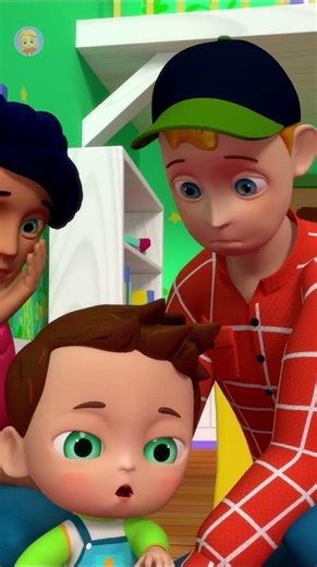 The Boo Boo Song #trending #viralshort #kidscartoon #babysong #ytshort #booboosong #education