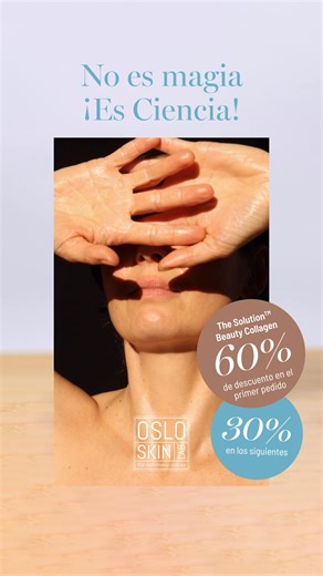 💧 Una piel más joven empieza desde dentro. Descubre cómo nuestro colágeno puede reducir arrugas y mejorar la elasticidad de tu piel en tan solo semanas. | Oslo Skin Lab