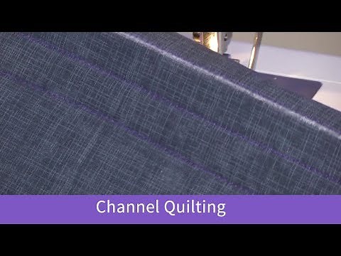 Channel Quilting on the Baby Lock Zeal