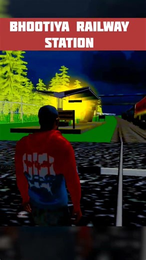 BHOOTIYA RAILWAY STATION INDIANBIKEDRIVING3D #pcgaming #gta #gaming #ytshorts #indianbikedriving3d