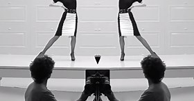 Coco Rocha Dancing - White House Black Market