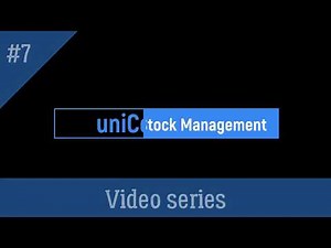 uniCenta oPOS Stock Management