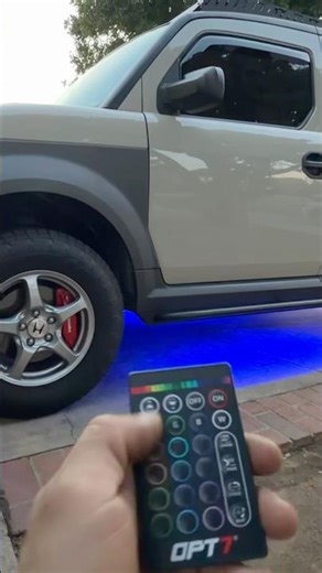 Honda Element Underglow lights install #automobile #honda HondaElement #elementlifestyle