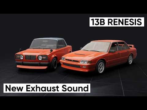 13B RENESIS Twin-Rotor Engine - New Exhaust Sound | Dream Engines Pack Full+ | BeamNg.drive
