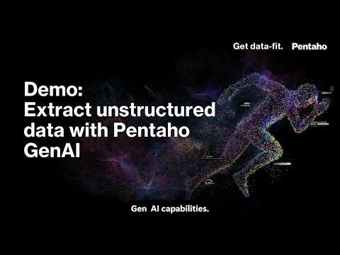 Make Your Data AI Ready with Pentaho Data Integration: Unlocking unstructured data with GenAI