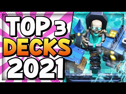 Top 3 Spooky Town Arena 12 Decks! (Clash Royale)