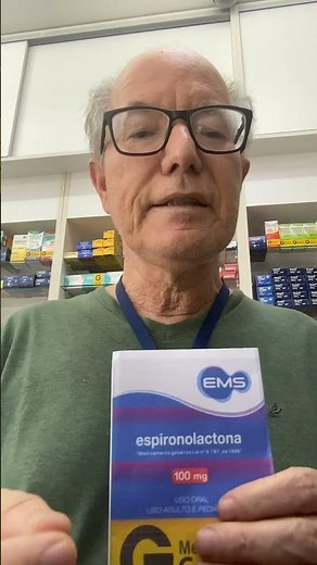 Espironolactona de 100mg para combater acnes