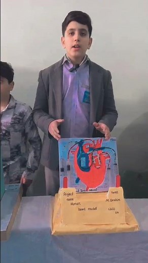 Grade 6 Science Project | Human Heart Model | School Science Fair 2026