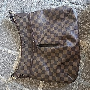 Louis Vuitton Bloomsbury Damier Ebene Crossbody Shoulder Bag