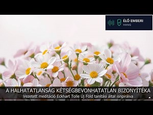 A halhatatlanság kétségbevonhatatlan bizonyítéka - Vezetett meditáció Eckhart Tolle tanításaiból