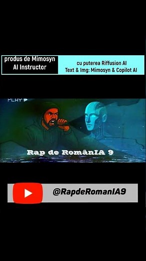Rap de RomânIA 9 (Mimosyn AI Instructor)- Rap de RomânIA Nouă #gangstarap #hiphop #romania #musicai