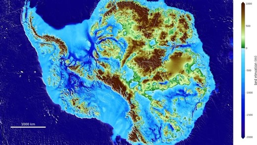 What's Under Antarctica's Ice? A Long-Lost Land Of Extreme Geography