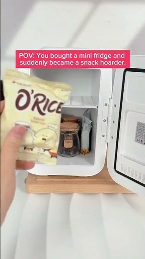 The Cutest Mini Fridge Setup Ever | Crownful | #minifridge #restock #amazonfinds