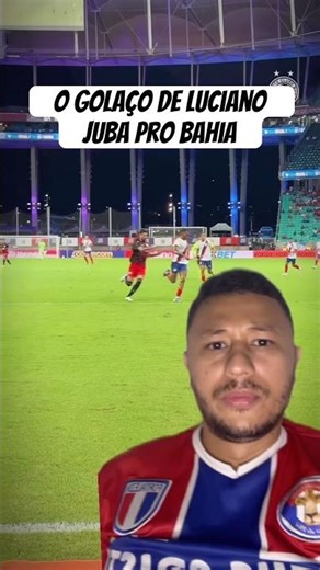 What a fantastic goal by Luciano Juba for Bahia against Bragantino, fans! #Football