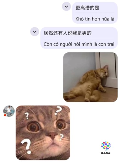 Thoại cái gì vậy cha nội? #HelloTalkFriend #languagepartner #crush #chinese #tiengtrung