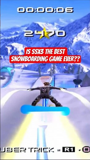 IS SSX3 THE BEST SNOWBOARDING GAME EVER?? #retro #gaming #retrogaming #gameplay #funny #games #ssx