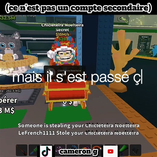 je vous laisse une deuxième chance mais il s'est passé ça ...😨 #edit #scam #sab #shorts