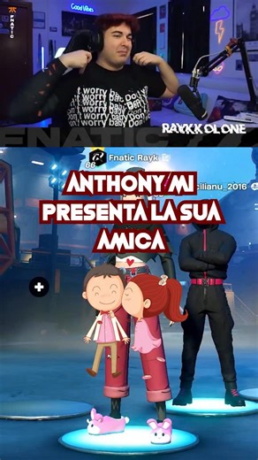 Andrea Serra on Instagram: "ANTHONY E LA SUA AMICA ❣️😇 #raykkolone #fortnite #catania"