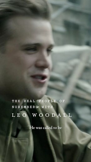 Sgt. Howie Triest German translator played by Leo Woodall who took the role not knowing any German at all! #NurembergFilm | Sony Pictures Classics