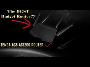 Tenda AC6 AC1200 Router Review