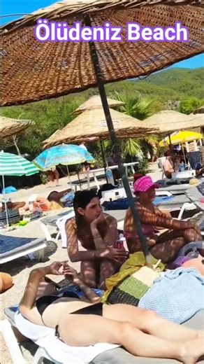 🇹🇷Ölüdeniz Beach walking tour Ölüdeniz Fethiye Türkiye