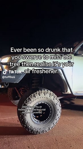 Hilarious Drunk Driving Mishap with Air Freshener